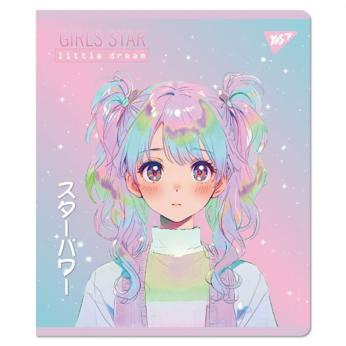 Тетрадь Yes Anime star 18 листов линия (767525) изображение 3