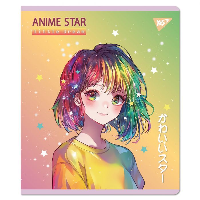 Тетрадь Yes Anime star 18 листов линия (767525) изображение 6