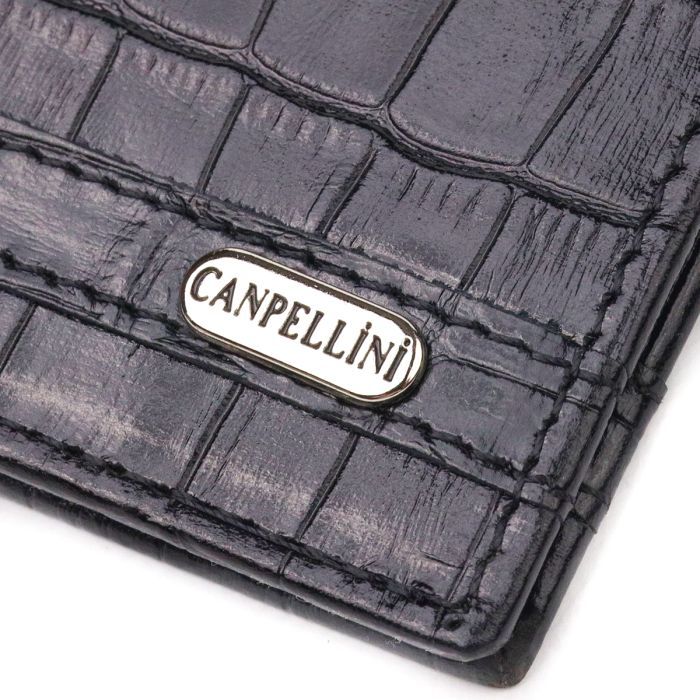 Кошелек Canpellini Зажим из натуральной кожи Черный (21520) изображение 5