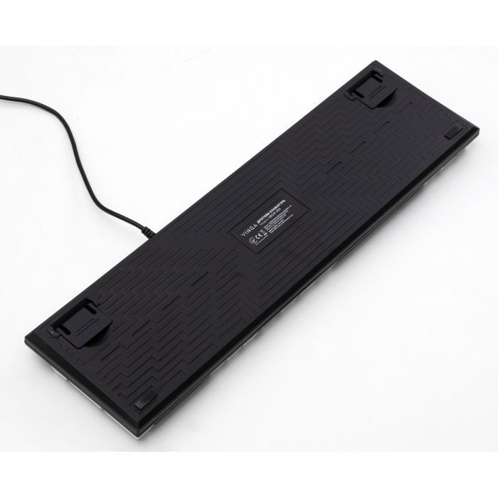 Клавиатура Vinga KBGM-095 LED Brown Switch USB White/Black (KBGM-095BR White/Black) изображение 7