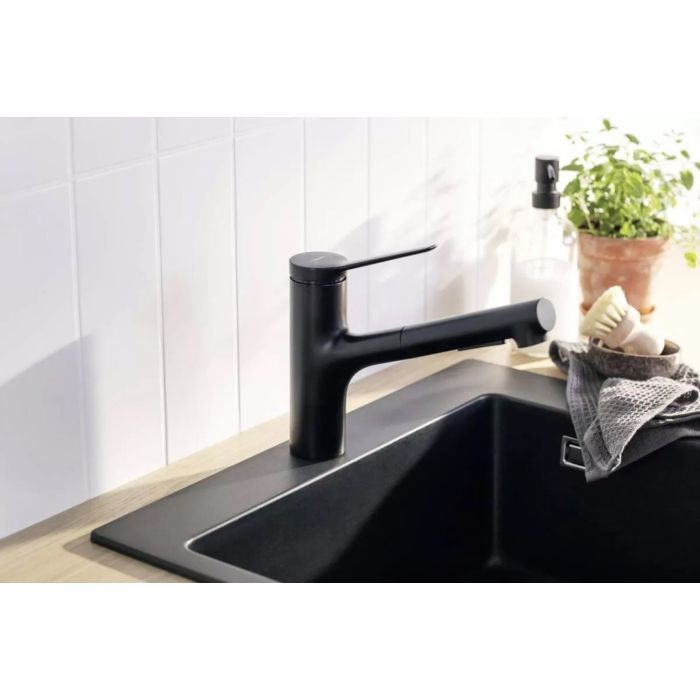 Мойка кухонная Hansgrohe S520-F345 + зміш. Zesis M33 (43356670) изображение 7