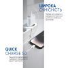 Зарядное устройство Armorstandart AMHJ83 20W USB-C White + cable USB-C to Lightning (ARM77724) изображение 3