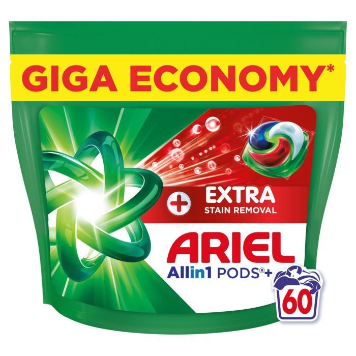 Капсули для прання Ariel Pods+ All-in-1 Extra Stain Removal Екстрасила виведення плям 38 шт. (8700216764254)