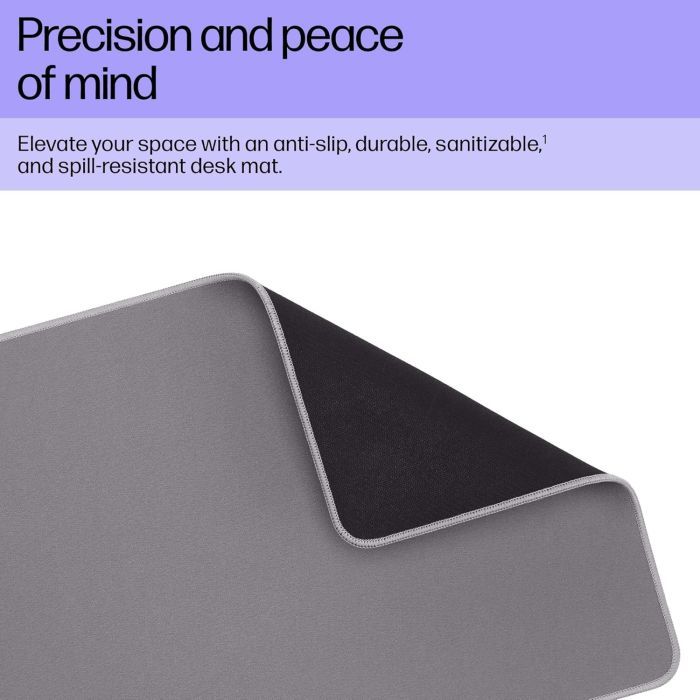 Килимок для мишки HP 205 Sanitizable XL Speed/Control Grey (8X596AA) зображення 3