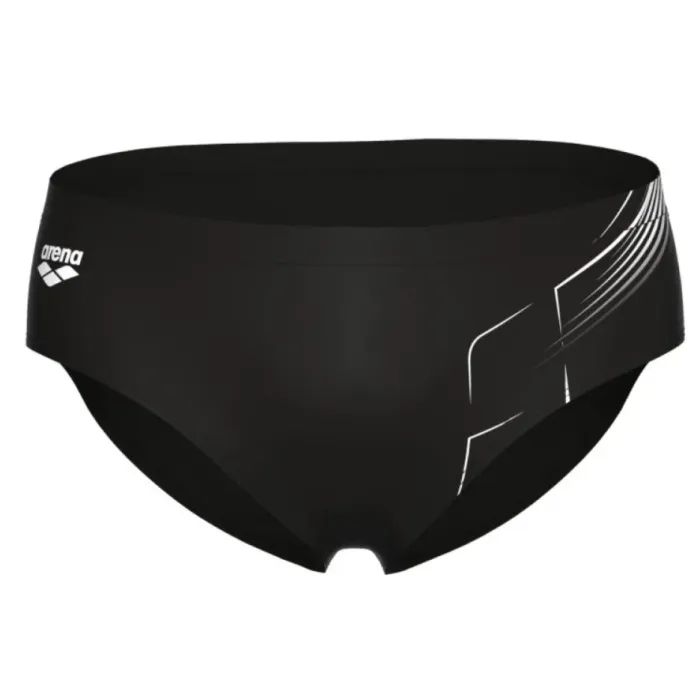 Плавки Arena Dive Swim Brief 007213-500 чорний, білий 80 (3468337172536) зображення 5