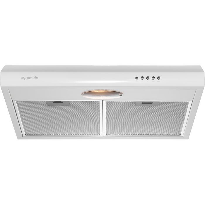 Вытяжка кухонная Pyramida UX 60 (380) B WH