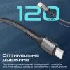 Дата кабель USB-C to USB-C 1.2m 60W PD FletchLink-CC black Promate (fletchlink-cc.black) зображення 3
