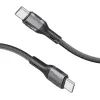 Дата кабель USB-C to USB-C 1.2m 60W PD FletchLink-CC black Promate (fletchlink-cc.black)