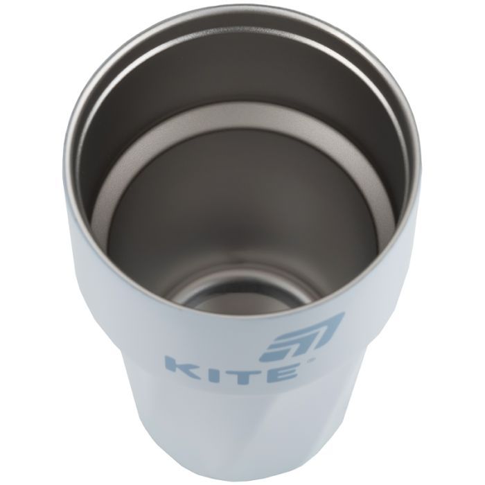 Термокружка Kite 450 мл сіро-блакитна (K25-1220-2) изображение 3