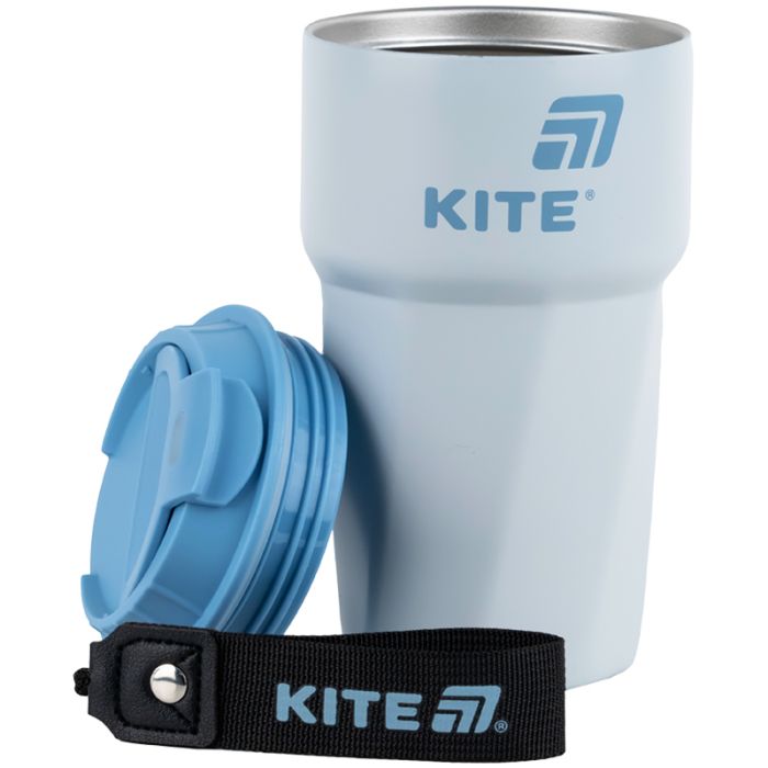 Термокружка Kite 450 мл сіра (K25-1220-1) изображение 4