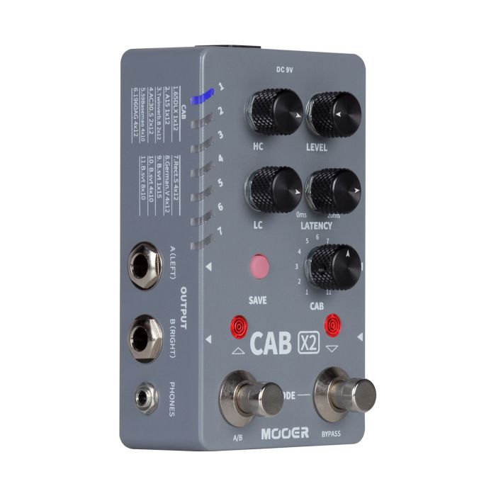 Педаль эффектов Mooer Cab X2 изображение 2