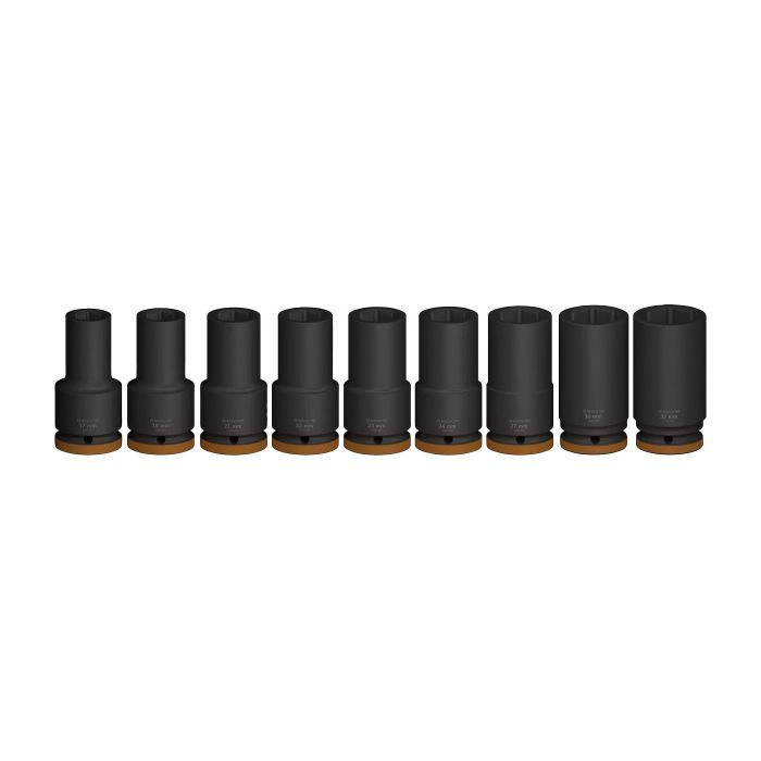 Набір головок Bosch Professional ударних торцевих Deep 9шт, 3/4" (2.608.003.042) зображення 2