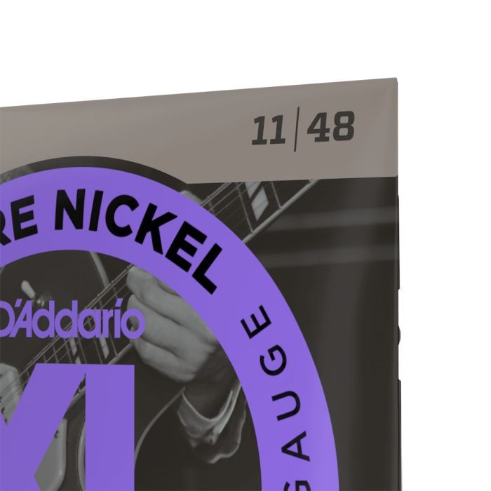 Струны для гитары D'Addario XL Pure Nickel Blues / Jazz Rock (11-48) (EPN115) изображение 4