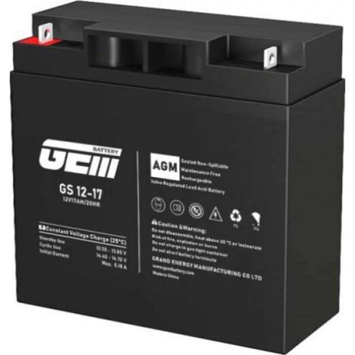 Батарея к ИБП GEM GS 12V-17Ah (GS 12-17)