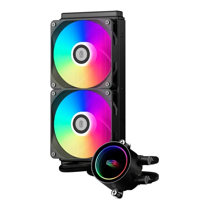 Система жидкостного охлаждения PcCooler DA240 ARGB BK