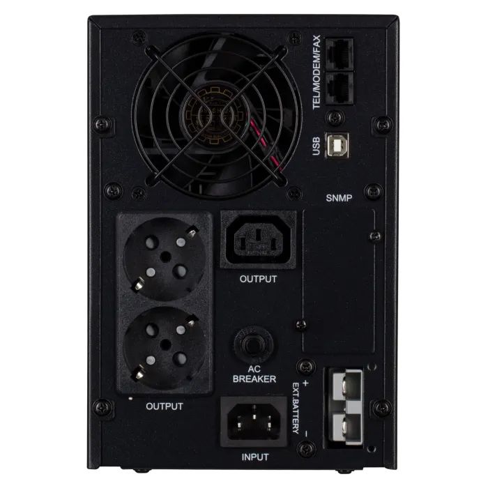 Источник бесперебойного питания 2E PS500L, 500VA 300W 12V (2E-PS500L) изображение 3