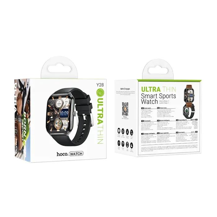 Смарт-часы HOCO Y28 AMOLED Smart sports watch (call version) Gold (6942007648493) изображение 4