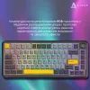 Клавиатура Ajazz AK820 MAX PLUS Daydream Switch RGB Wireless/Bluetooth/USB Black (AK820MAX-DD-BGY) изображение 11 Клавиатура Ajazz AK820 MAX PLUS Daydream Switch RGB Wireless/Bluetooth/USB Black (AK820MAX-DD-BGY) изображение 11
