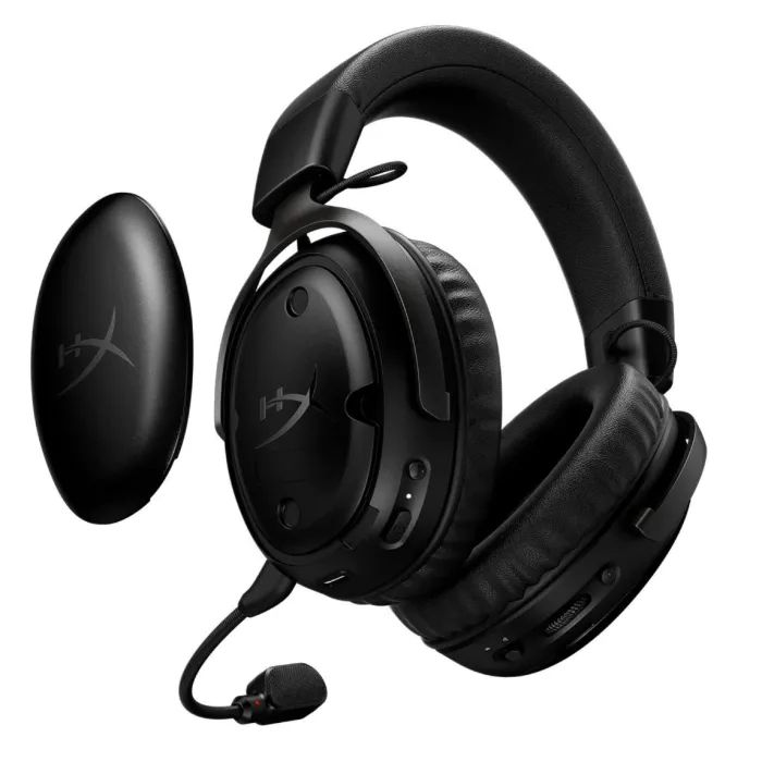 Навушники HyperX Cloud III S Wireless/USB-A/USB-C Black (A59YZAA) зображення 6