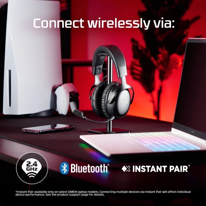 Навушники HyperX Cloud III S Wireless/USB-A/USB-C Black (A59YZAA) зображення 9