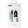 Зарядное устройство XO 2xUSB 2.1A + cable USB to Lightning black (TZ08-L-BK) изображение 5