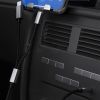 Кабель мультимедийный 3.5mm M to USB-C + Lightning 1,0m black XoKo (MH-232-BK) изображение 4