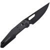 Нож Hightron Sharplyn, 14C28N, G10 + CF, чорний, чорний клинок (HK01BLK) изображение 3