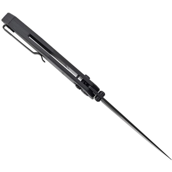 Нож Hightron Sharplyn, 14C28N, G10 + CF, чорний, чорний клинок (HK01BLK) изображение 4