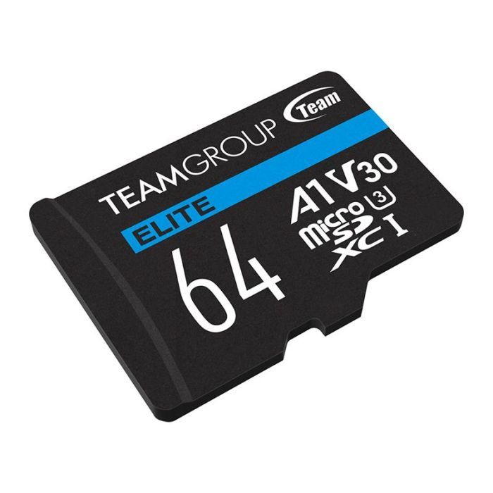 Карта памяти Team 64GB microSDXC class 10 UHS-I U3 V30 A1 Elite (TEAUSDX64GIV30A103) изображение 2