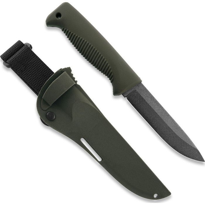 Ніж Peltonen M07 (N690), без покриття, чорний (FJP257)