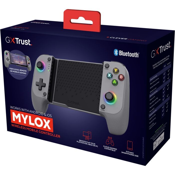 Геймпад Trust GXT 735G Mylox Wireless mobile Controller Grey (25649) изображение 12