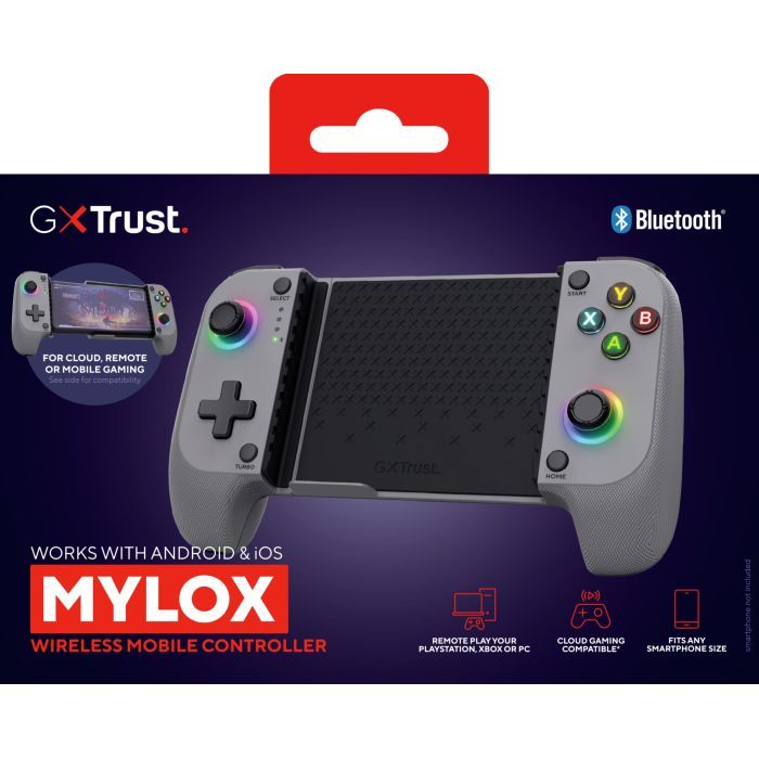 Геймпад Trust GXT 735G Mylox Wireless mobile Controller Grey (25649) изображение 13