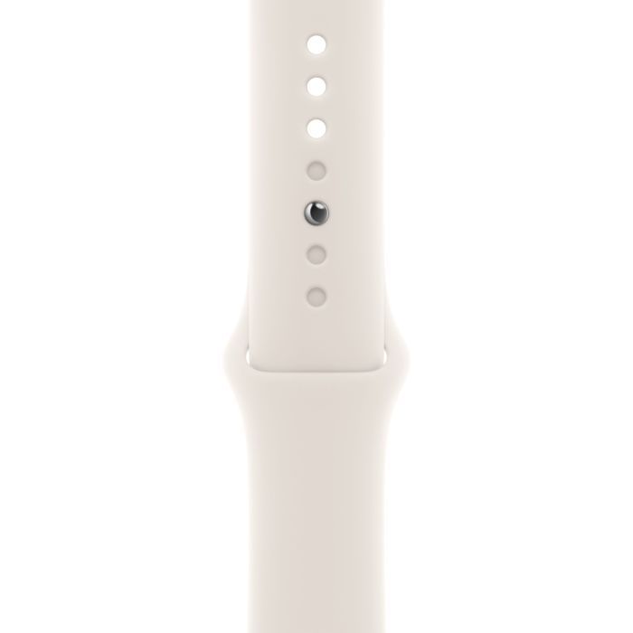Ремешок для смарт-часов Apple 46mm Starlight Sport Band - S/M (MXM63ZM/A) изображение 2