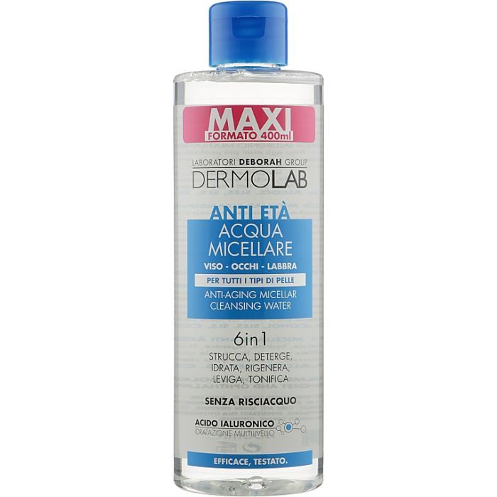 Міцелярна вода Dermolab Anti-Aging Water 6 In 1 400 мл (8009518363401)