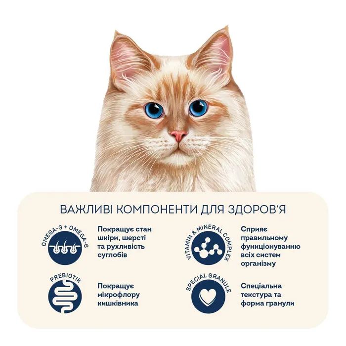 Сухий корм для кішок Home Food With sensitive digestion з ягням та лососем 10 кг (4820235020583) зображення 5