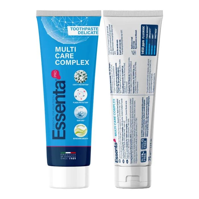 Зубная паста Essenta Pro Multi Care Complex 75 мл (8031447500077) изображение 2