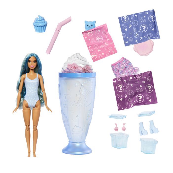 Кукла Barbie Pop Reveal Любимые сладости Голубой милкшейк (JFY61) изображение 2