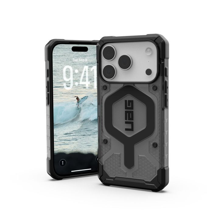 Чехол для мобильного телефона UAG iPhone 17 Pro Pathfinder Clear MagSafe Ash/Black (114551113140) изображение 4
