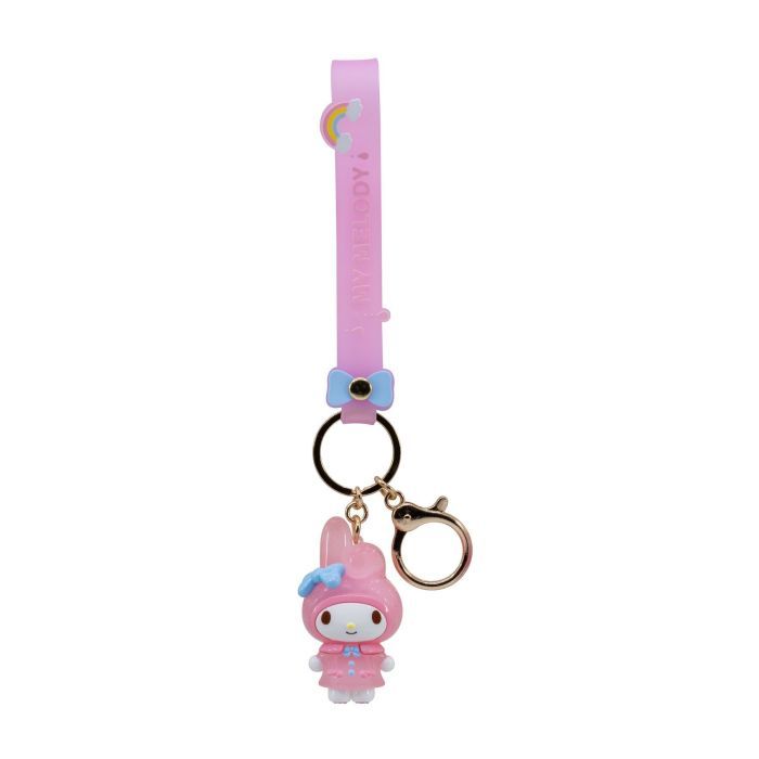 Брелок Hello Kitty Май Мелоди в дождевике (11724)