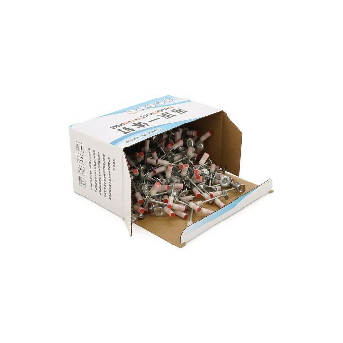 Гвозди Voltronic монтажные пироксилиновые, 7.3х42мм, круглая шайба 16мм, 200 шт (YT-PMN42R) изображение 4 Гвозди Voltronic монтажные пироксилиновые, 7.3х42мм, круглая шайба 16мм, 200 шт (YT-PMN42R) изображение 4