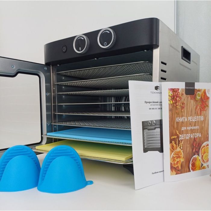 Сушка для овочів та фруктів Tekhniko DH-08S-BK зображення 7