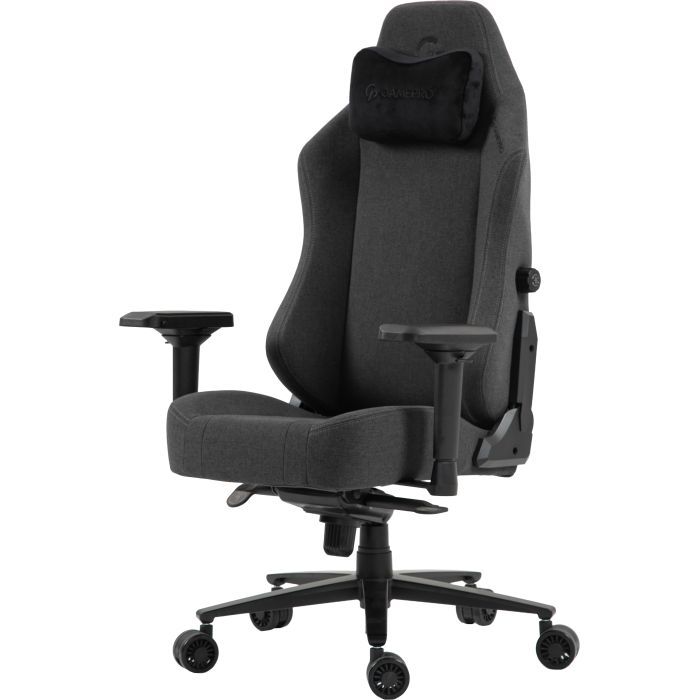Крісло ігрове GamePro GC775B Fabric Black (GC775B) зображення 3