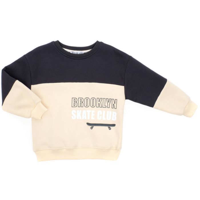 Спортивний костюм дитячий Smile флісовий (4228-134B-darkgray) зображення 2