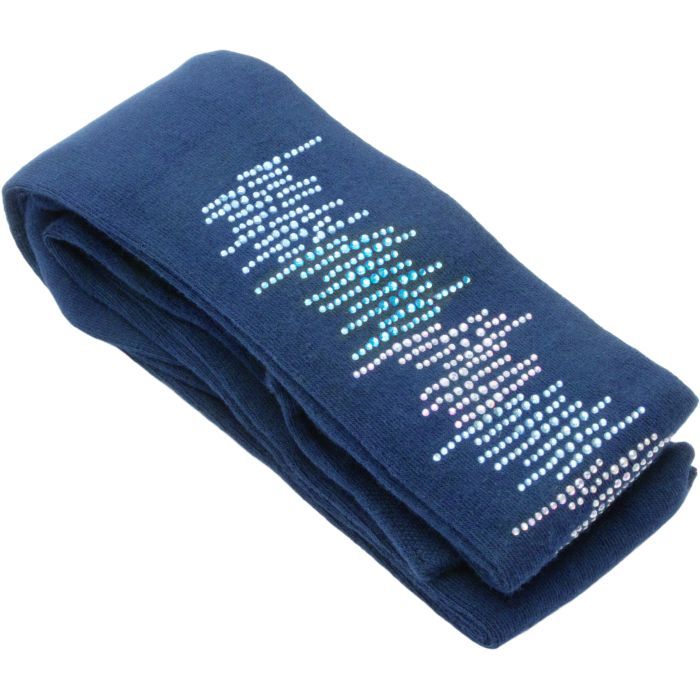 Колготки дитячі BNM зі стразами (M0C0302-2031-11G-blue) зображення 2