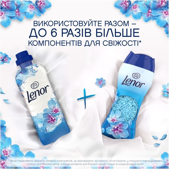 Кондиционер для белья Lenor Парфюмированные гранулы Весеннее пробуждение 495 г (8700216704779) изображение 6