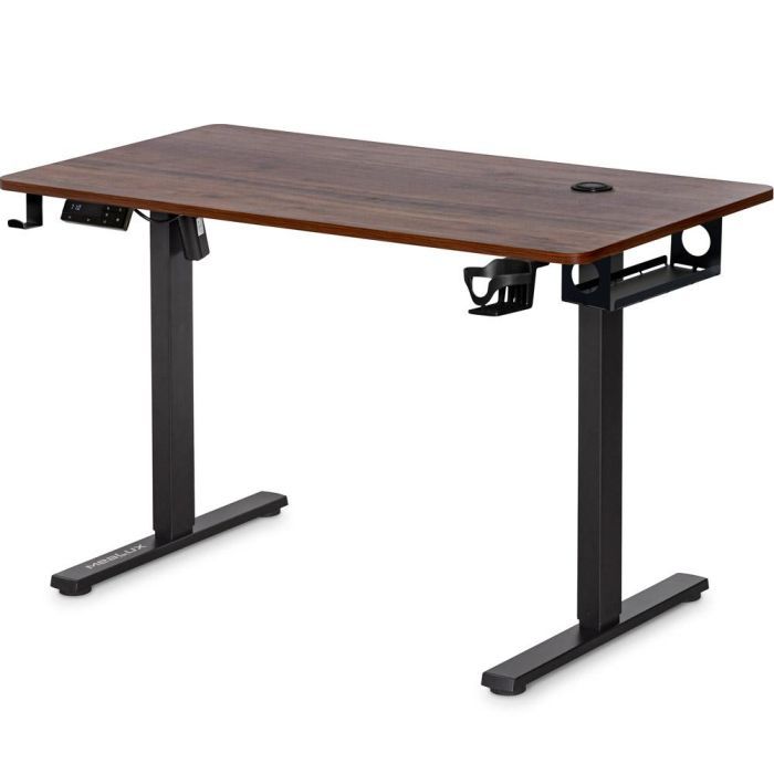 Компьютерный стол Mealux PowerDesk Energy Walnut з електрорегулюванням висоти (EVO-201 Energy Walnut/B)