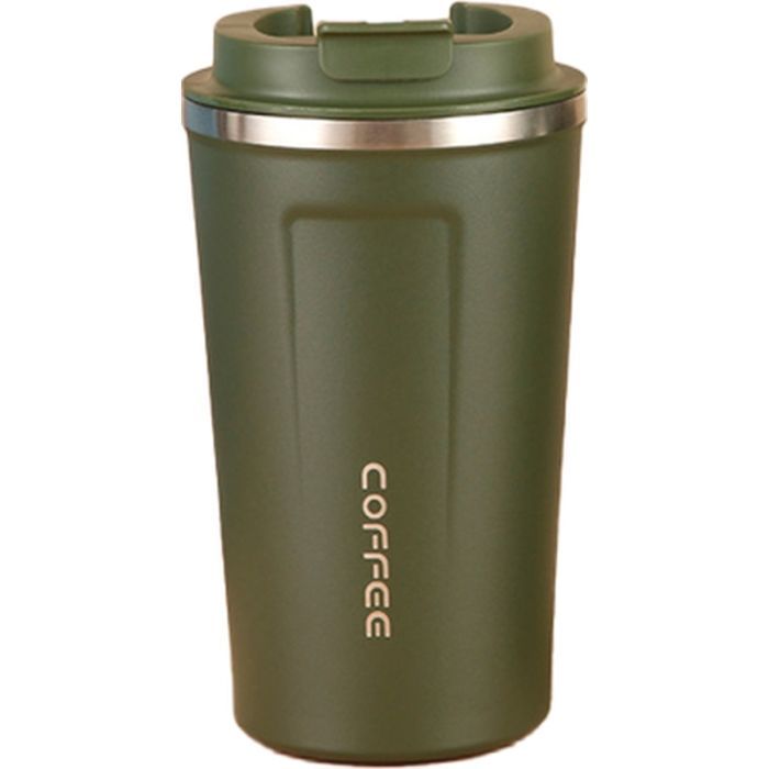 Термокружка Merlion 510 мл, зелена (Termo-304-510Gr)