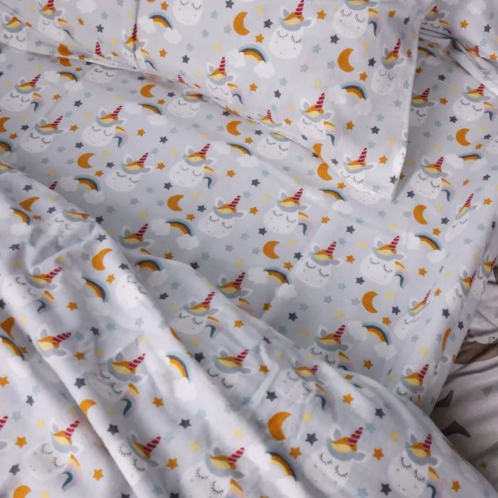 Постельное белье MirSon 018 Unicorn Фланель 200x220 Евро (2200009656064) изображение 4