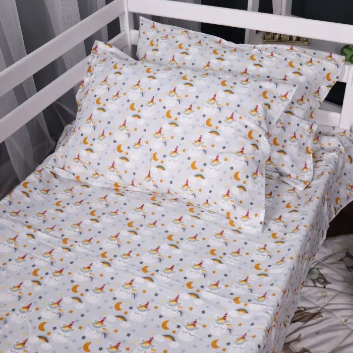 Постельное белье MirSon 018 Unicorn Фланель 200x220 Евро (2200009656064) изображение 5