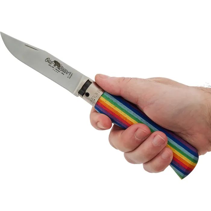 Нож Old Bear Rainbow M (9307/19_MAK) изображение 5 Нож Old Bear Rainbow M (9307/19_MAK) изображение 5